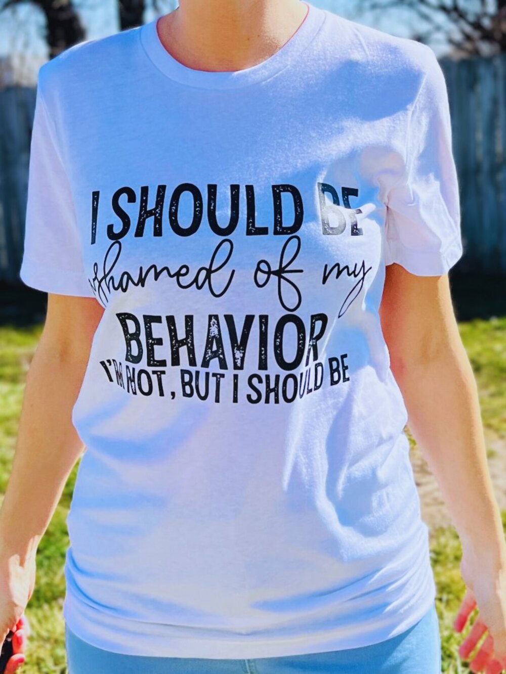 Ashamed Tee
